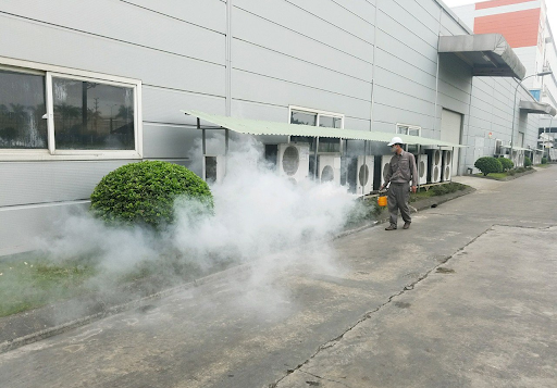 Diệt côn trùng nhà máy tại Dĩ An bằng quy trình 5 bước chuyên sâu