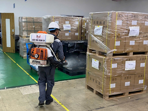 Những yếu tố cần có trong kế hoạch kiểm soát côn trùng nhà máy tại cần đước