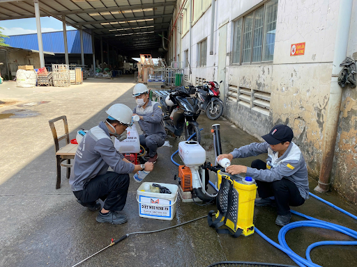 Sao Việt triển khai dịch vụ kiểm soát côn trùng nhà máy tại Cai Lậy hiệu quả cao