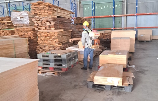 So sánh trước và sau khi kiểm soát côn trùng nhà máy tại Trảng Bom