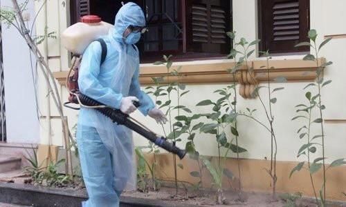 phun thuốc muỗi định kỳ