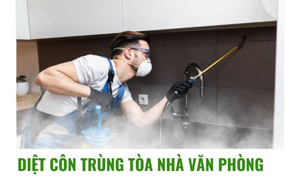 Phun khử trùng văn phòng