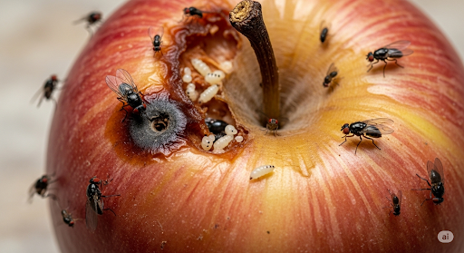 Ruồi giấm gây hại gì cho thực phẩm của bạn, cách phòng tránh