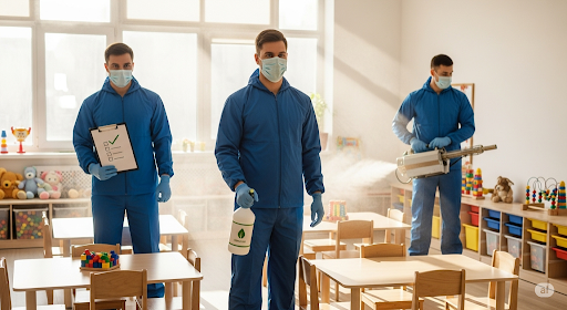Cách chọn dịch vụ khử trùng uy tín cho trường mầm non