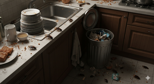 Đừng để gián sinh sôi nảy nở cách phòng ngừa hiệu quả